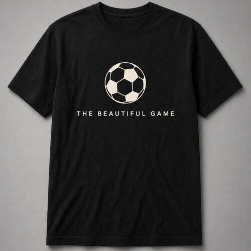The Beautiful Game Soccer Unisex T-Shirt - Black